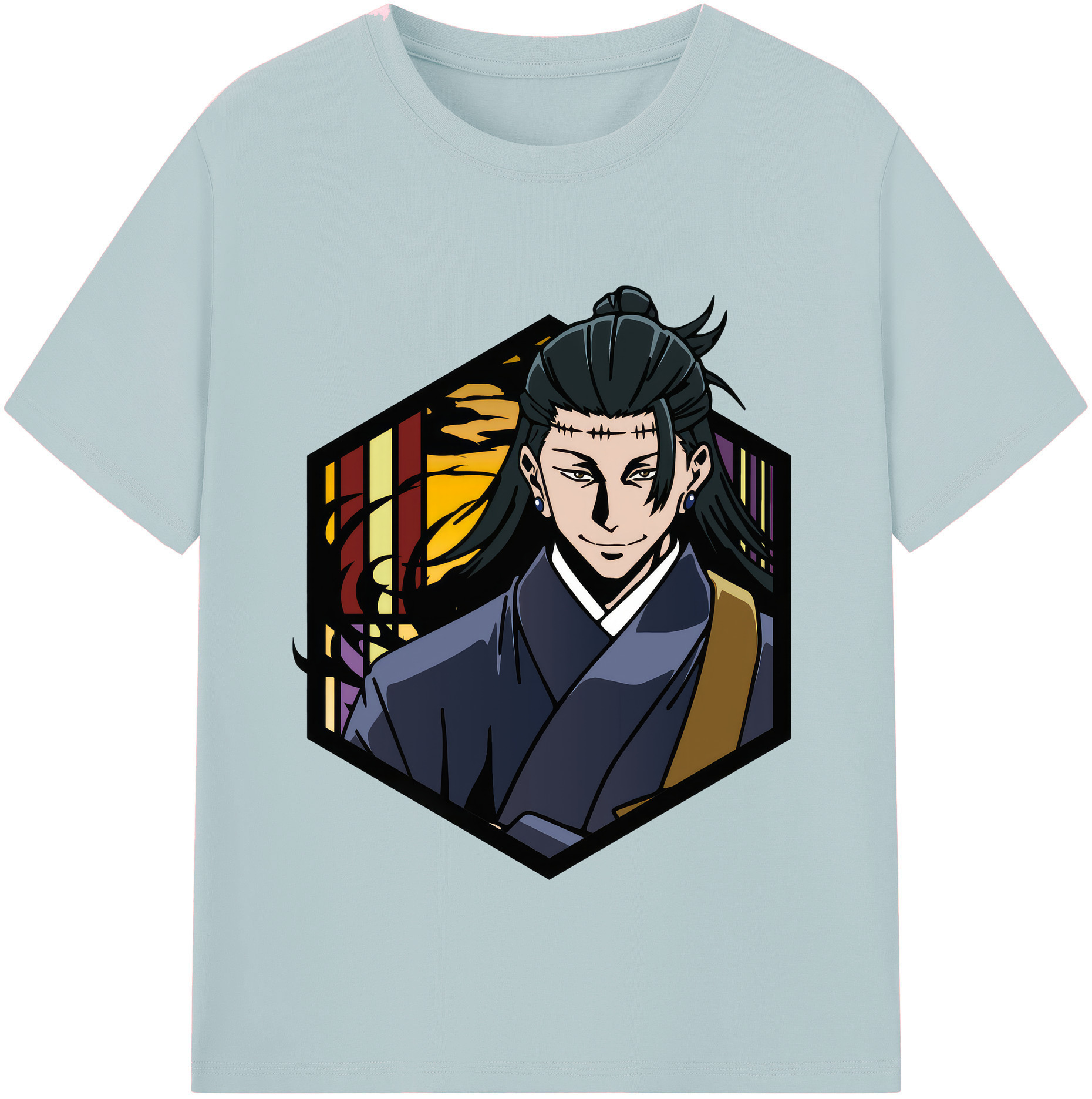 （画像用） 呪術廻戦 Jujutsu Kaisen 綿100％半袖Tシャツ（フロントプリント）
